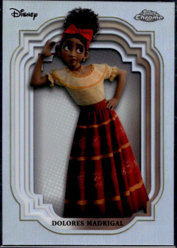 Dolores 2024 Topps Chrome Disney #187 Refractor RAW