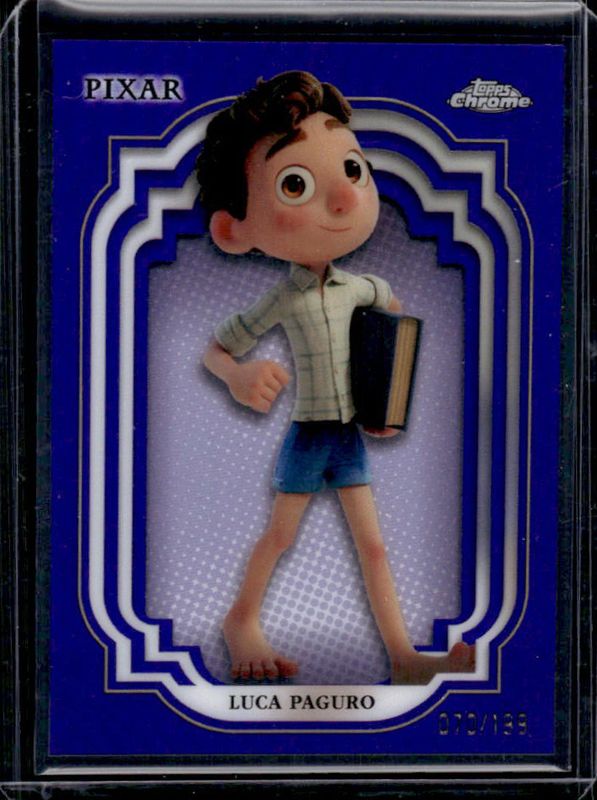 Luca Paguro 2024 Topps Chrome Disney #178 Purple Refractor /199 RAW
