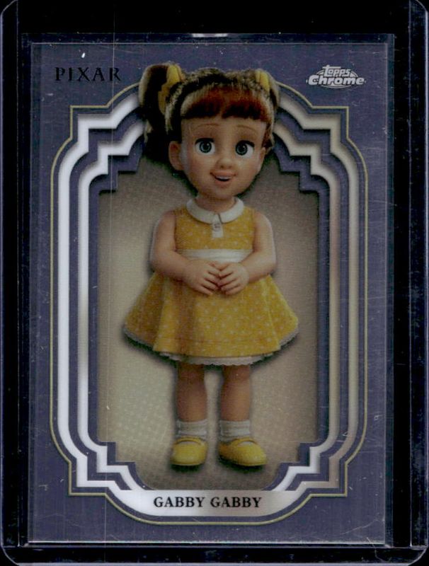 Gabby Gabby 2024 Topps Chrome Disney #73 Base RAW