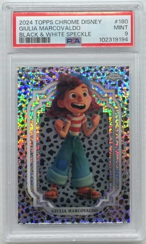 2024 Topps Chrome Disney #180 Black & White Speckle /101