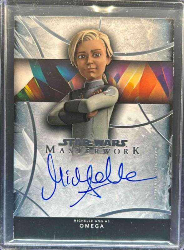 Michelle Ang 2024 Topps Star Wars Masterwork #A-MA Autographs RAW