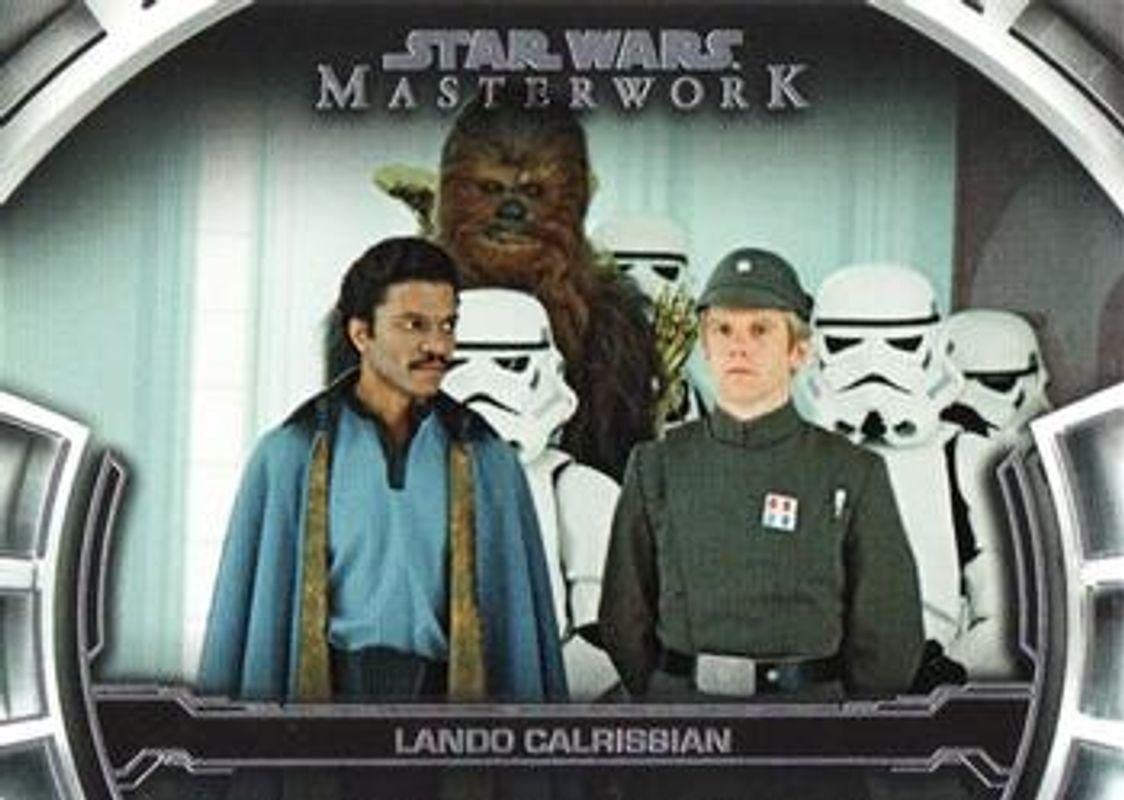 Lando Calrissian 2019 Topps Star Wars Masterwork #DM-8 Defining Moments RAW