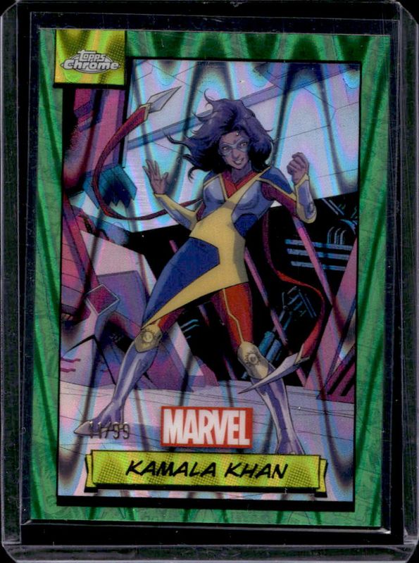 2024 Topps Chrome #45 Green Gamma Ray Wave Refractor /99