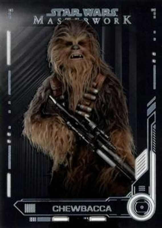 Chewbacca 2019 Topps Star Wars Masterwork #93 Base RAW