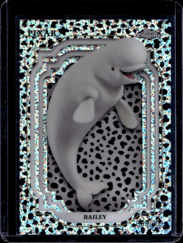 2024 Topps Chrome Disney #108 Black & White Speckle /101