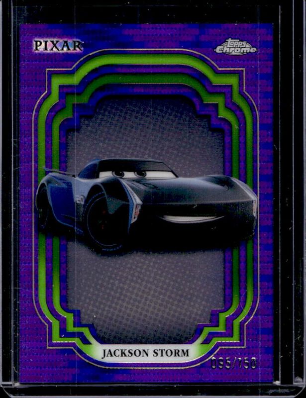 2024 Topps Chrome Disney #118 Purple & Green Pulsar /150