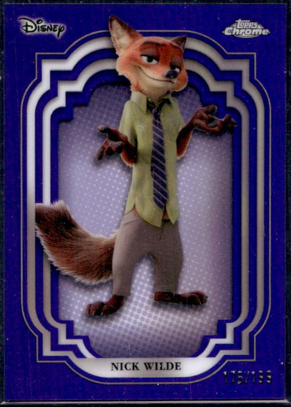 2024 Topps Chrome Disney #167 Purple Refractor /199