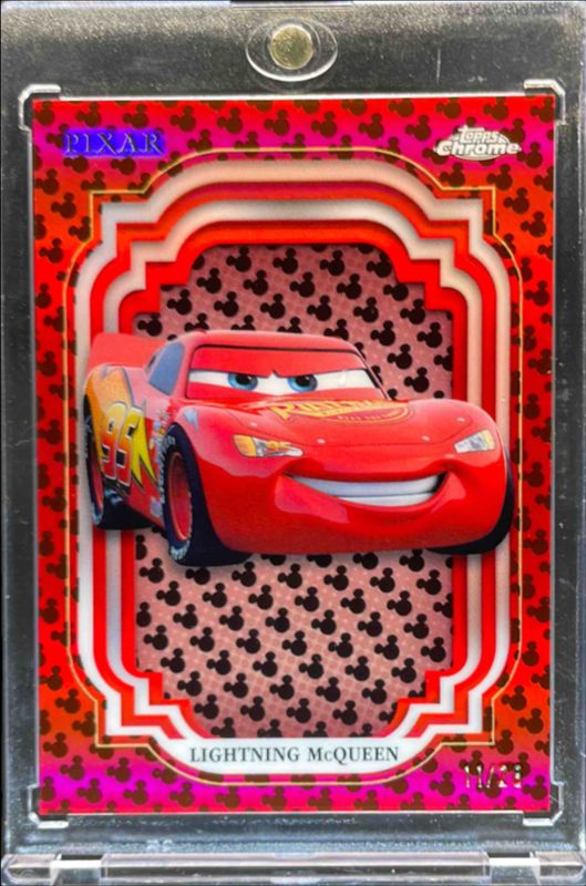 2024 Topps Chrome Disney #116 Red & Black Refractor /28