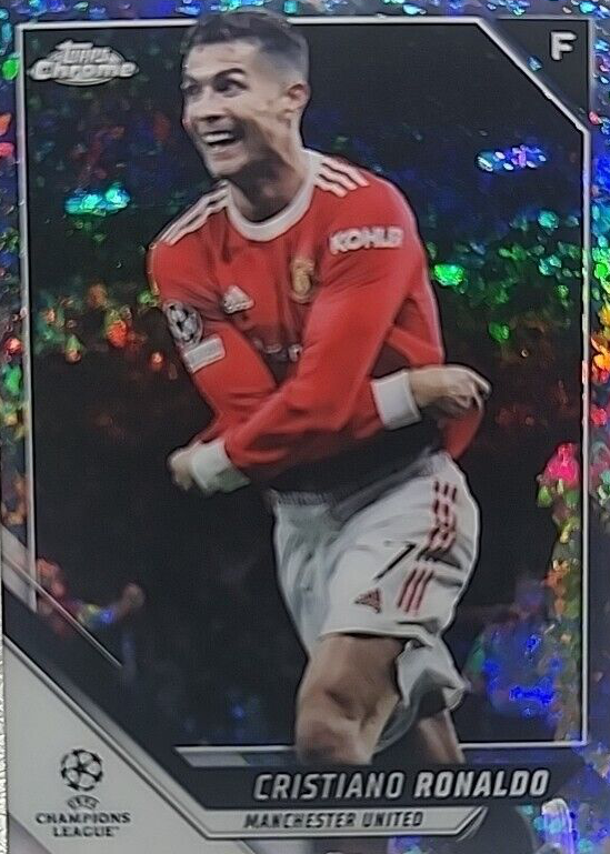 Cristiano Ronaldo 2021 Topps Chrome UEFA Champions League #10