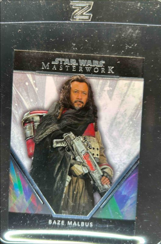 Baze Malbus 2024 Topps Star Wars Masterwork #22 Base RAW