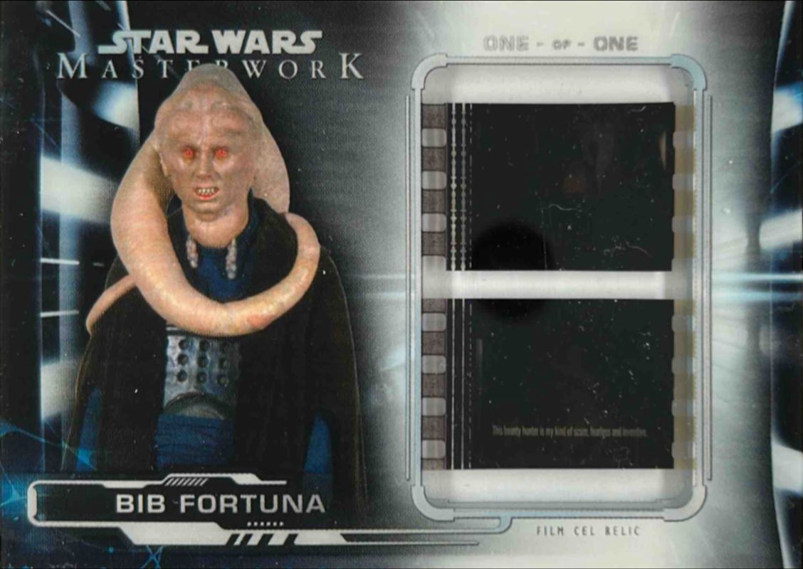 2019 Topps Star Wars Masterwork #FC-B6 Film Cel Relic /1