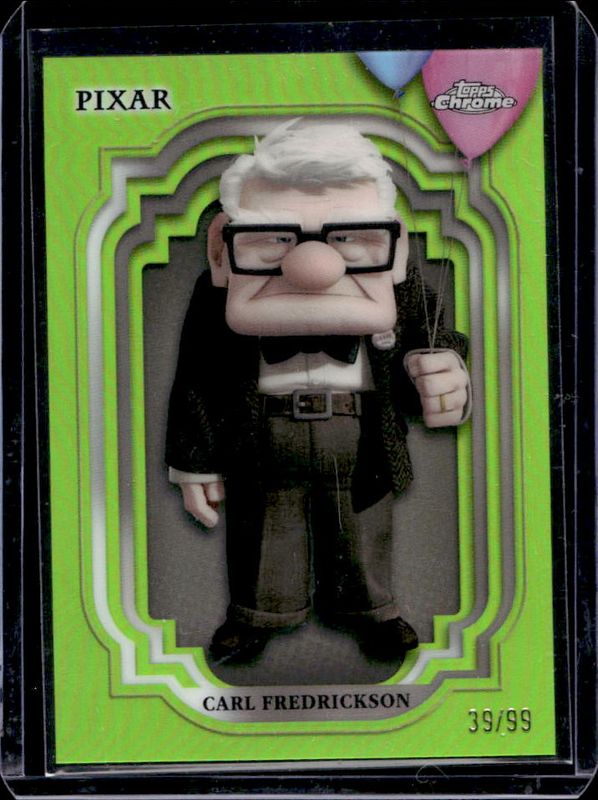 2024 Topps Chrome Disney #134 Green Refractor /99