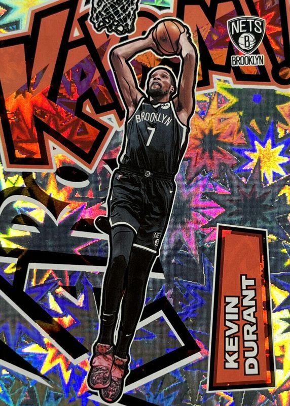 Kevin Durant 2021 Crown Royale #6 Kaboom! RAW