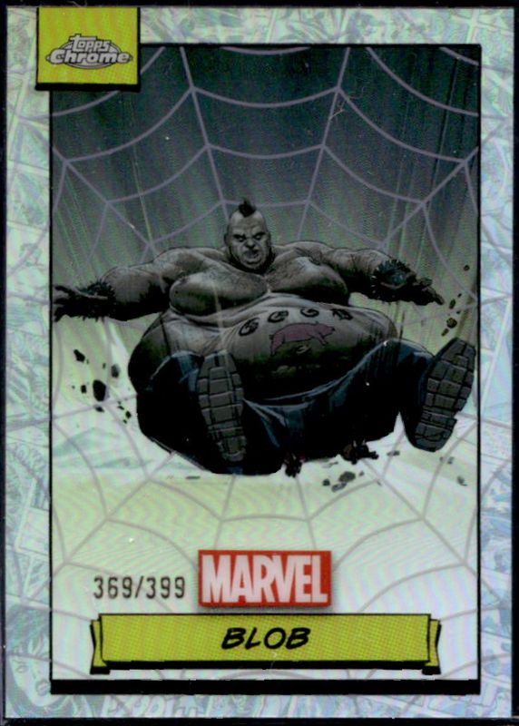 Blob 2024 Topps Chrome #47 Spiderweb Refractor /399 RAW