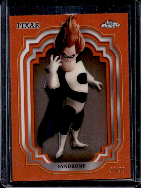 2024 Topps Chrome Disney #95 Orange Refractor /25