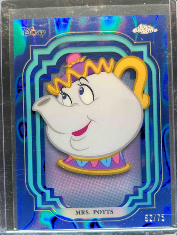 2024 Topps Chrome Disney #51 Blue Lava Refractor /75