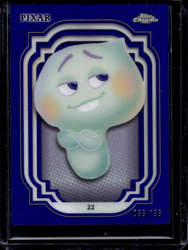 22 2024 Topps Chrome Disney #196 Purple Refractor /199 RAW