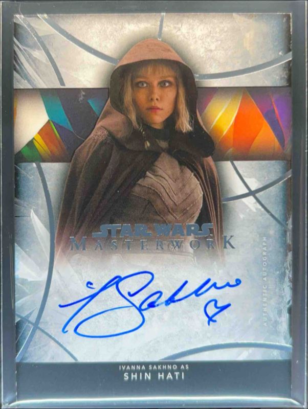 Ivanna Sakhno 2024 Topps Star Wars Masterwork #A-IS Autographs RAW