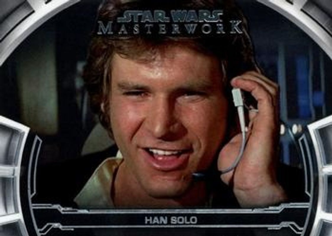 Han Solo 2019 Topps Star Wars Masterwork #DM-2 Defining Moments RAW