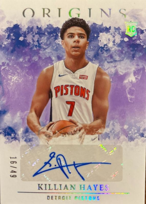 2020 Origins #RA-HAY Rookie Autographs - FOTL Purple /49