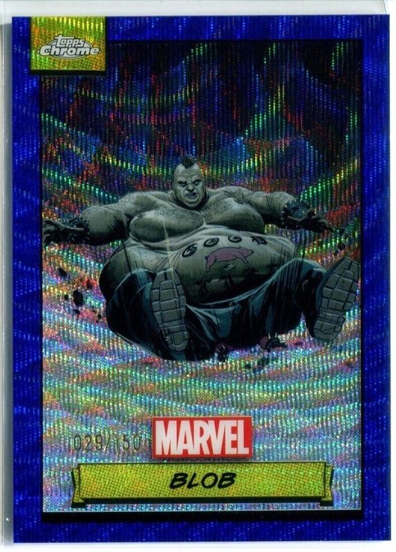 Blob 2024 Topps Chrome #47 Blue Wave Refractor /150 RAW