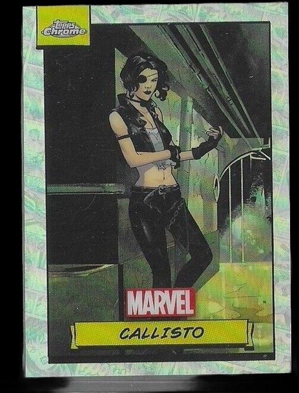 Callisto 2024 Topps Chrome #137 Refractor RAW