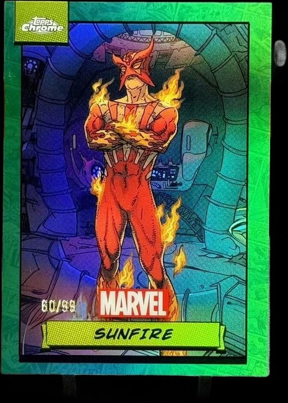 2024 Topps Chrome #142 Green Refractor /99