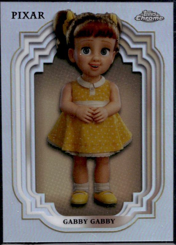 Gabby Gabby 2024 Topps Chrome Disney #73 Refractor RAW