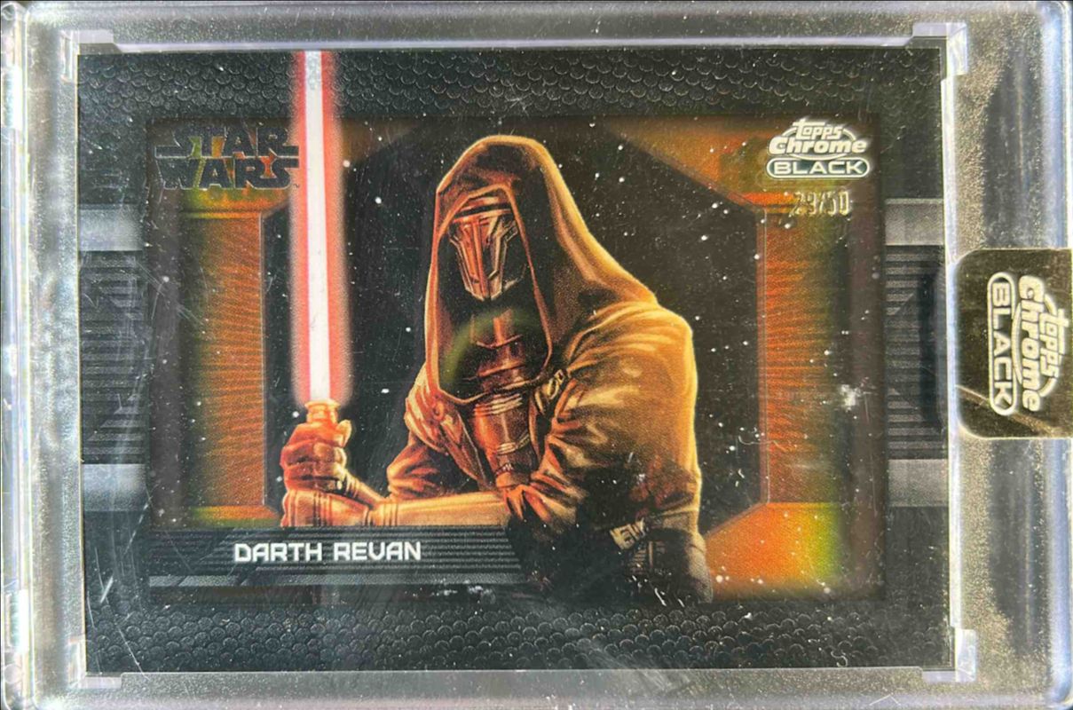 2024 Topps Chrome Black Star Wars #DD-2 Depths of the Darkside - Gold Refractor /50