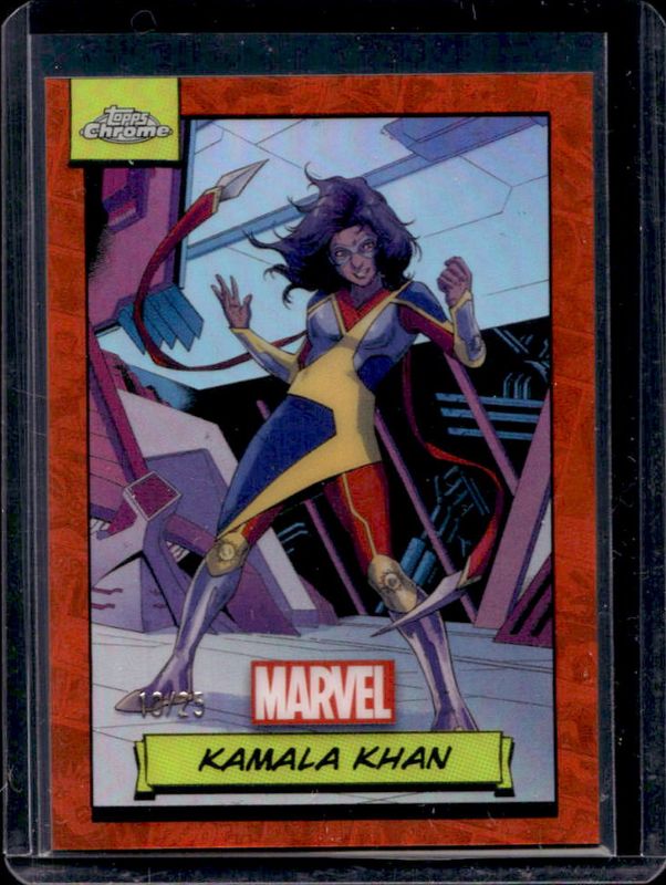 2024 Topps Chrome #45 Orange Refractor /25