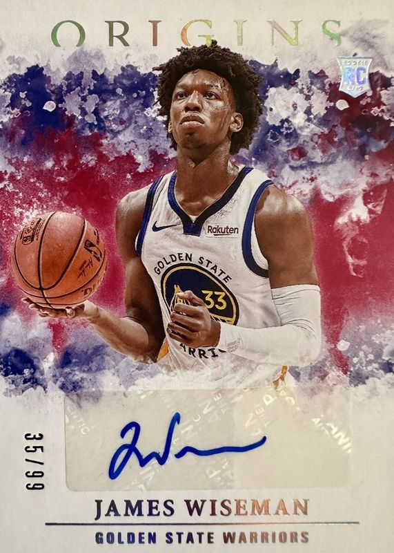 2020 Origins #RA-WIS Rookie Autographs - Red /99
