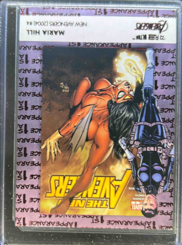 2022 Fleer Ultra Avengers #FA-11 1st Appearances - Burgundy Foil /141