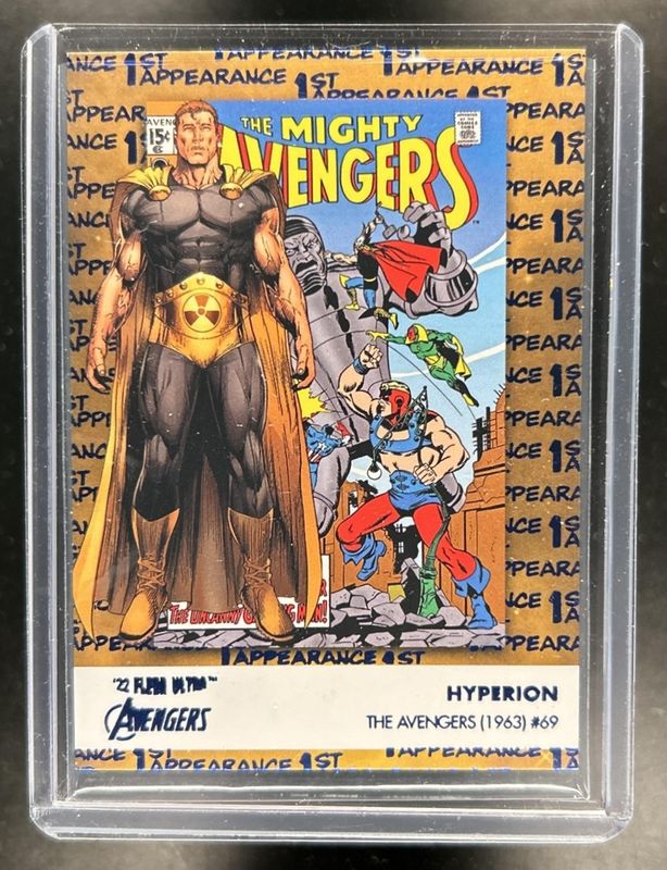 2022 Fleer Ultra Avengers #FA-8 1st Appearances - Blue Foil /360