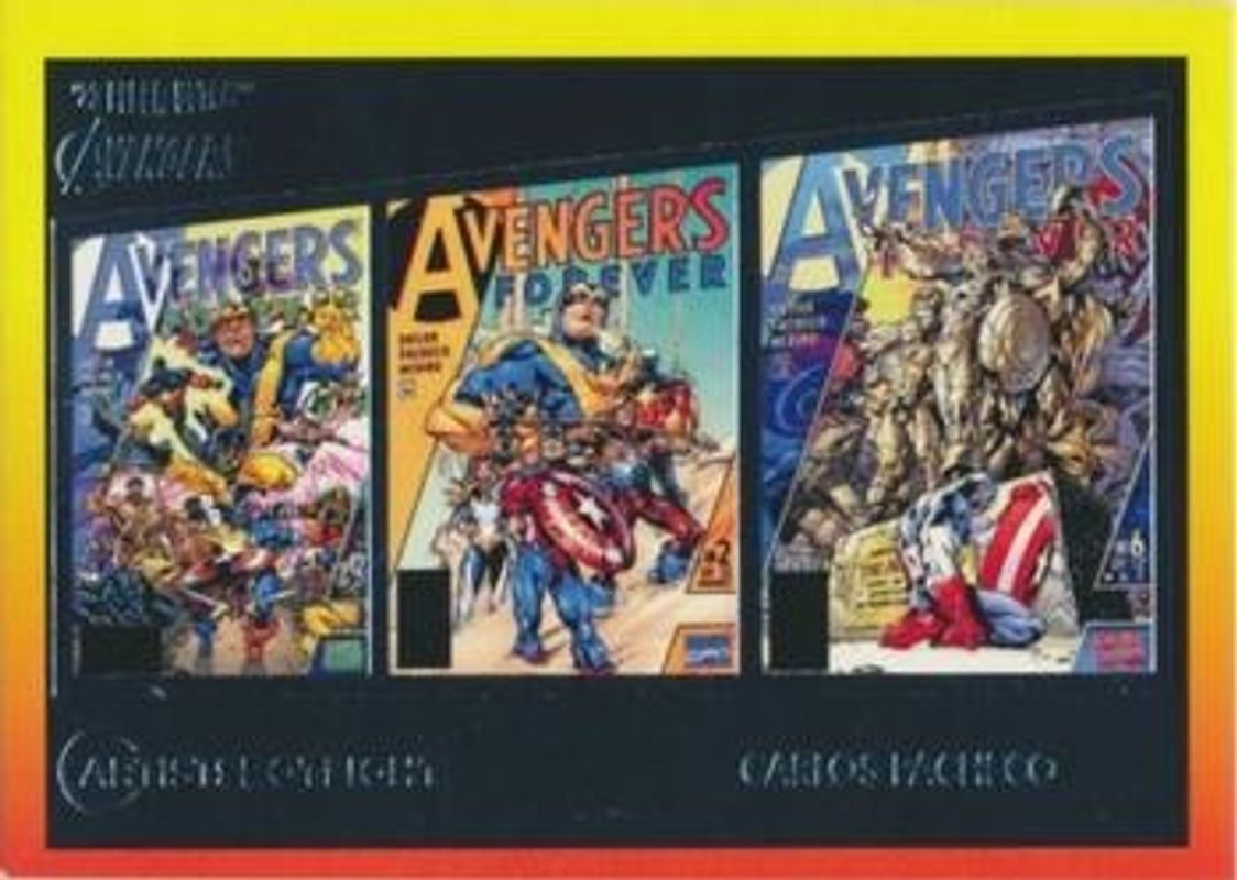 2022 Fleer Ultra Avengers #AS-7 Artist Spotlight