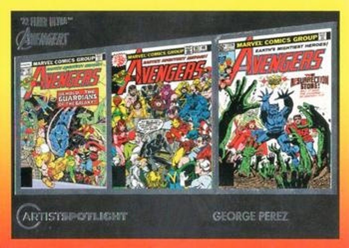 2022 Fleer Ultra Avengers #AS-4 Artist Spotlight