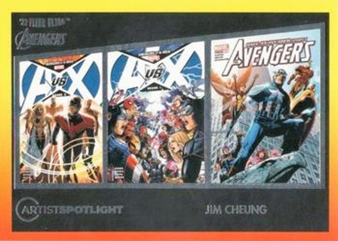 2022 Fleer Ultra Avengers #AS-10 Artist Spotlight