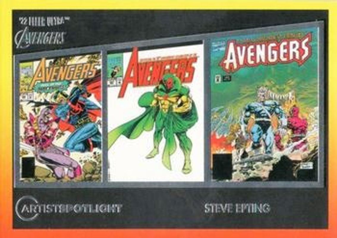 2022 Fleer Ultra Avengers #AS-6 Artist Spotlight