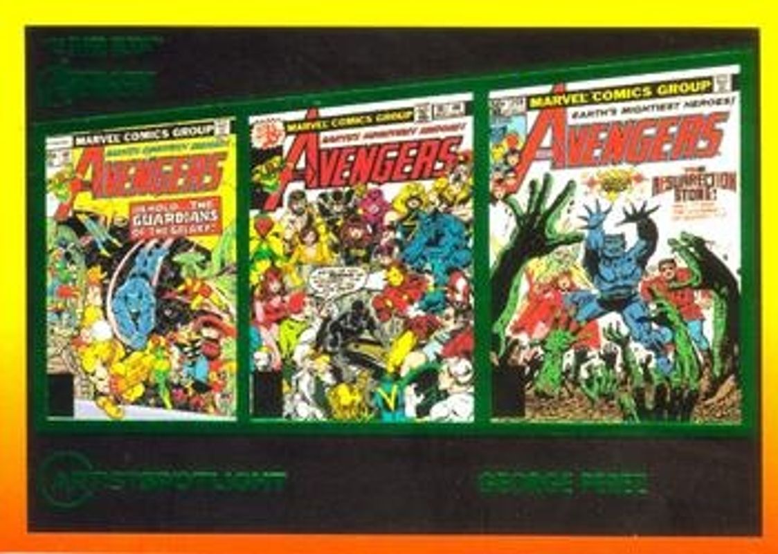 2022 Fleer Ultra Avengers #AS-4 Artist Spotlight - Green Foil