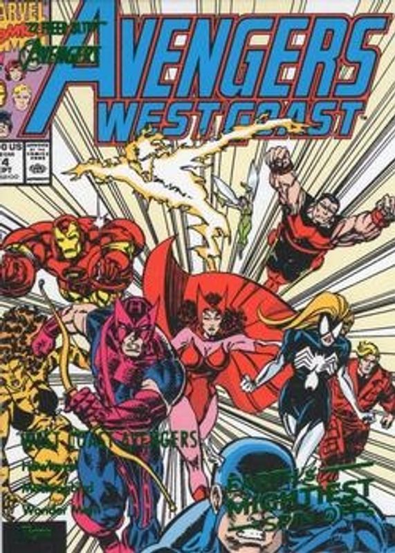 2022 Fleer Ultra Avengers #SO-8 Earth's Mightiest Spin Offs - Green Foil