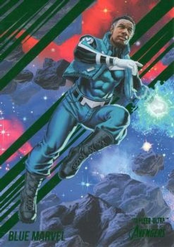 2022 Fleer Ultra Avengers #15 Green Foil