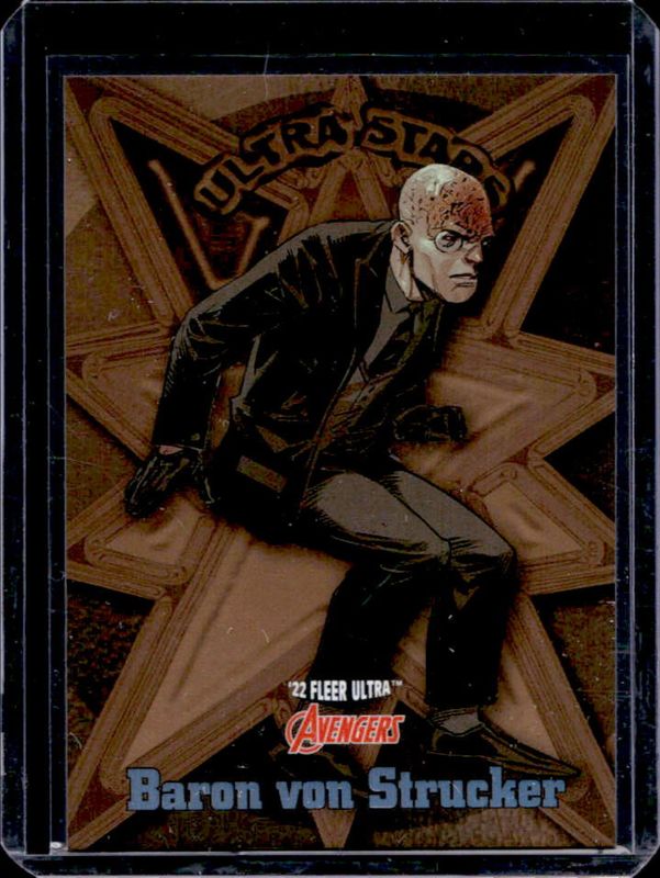 2022 Fleer Ultra Avengers #US3 Ultra Stars Gold