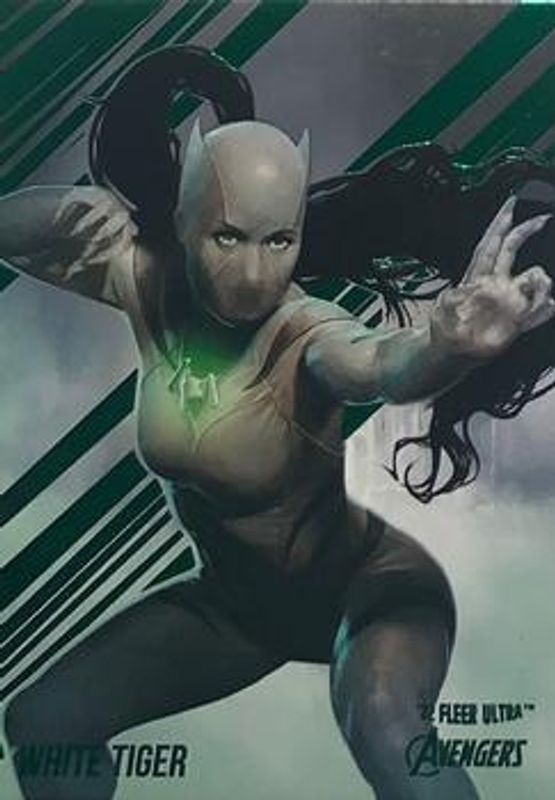 2022 Fleer Ultra Avengers #86 Green Foil