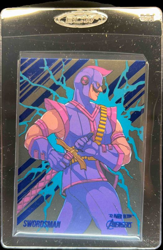 2022 Fleer Ultra Avengers #65 Blue Foil /360