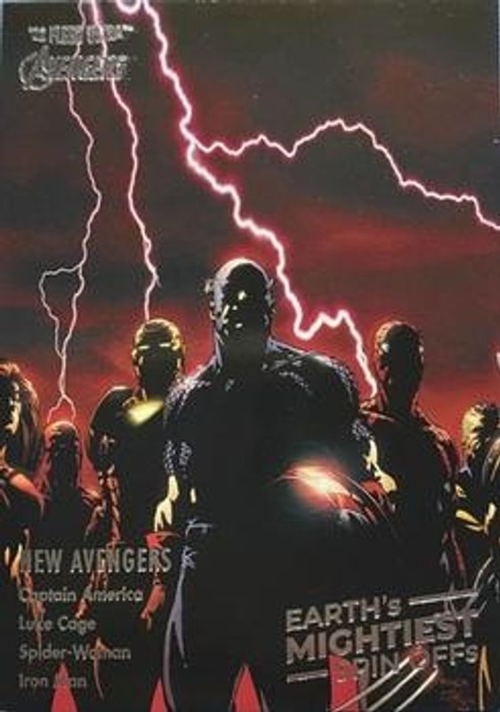 2022 Fleer Ultra Avengers #SO-1 Earth's Mightiest Spin Offs