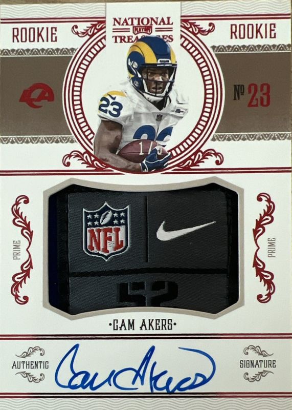 2020 National Treasures #CRS-CA Crossover Rookie Patch Autographs - Laundry Tag /5