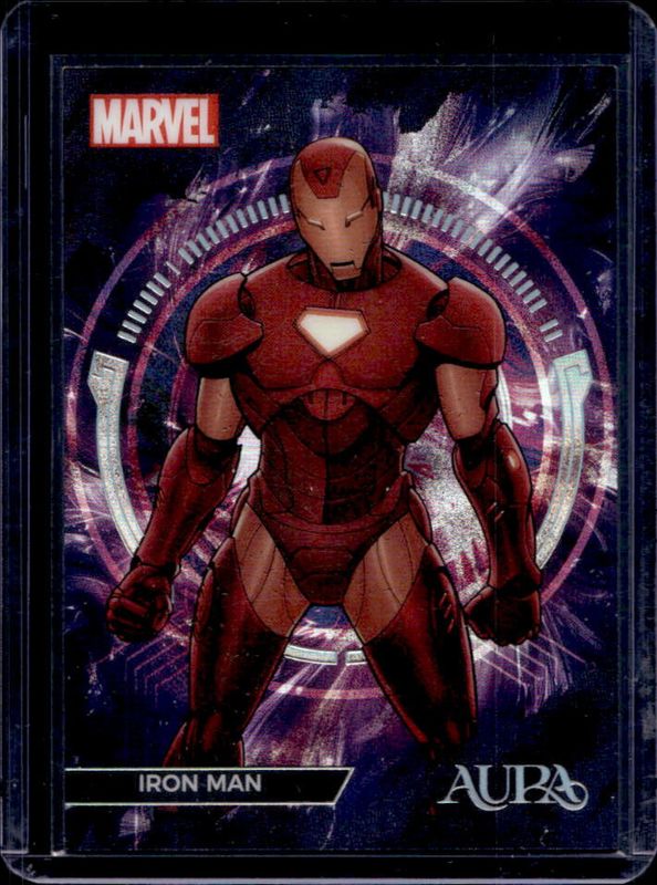 Iron Man 2025 Kakawow Aura #AM-IIP-03 The Legend of Iron Man - Purple /45 RAW