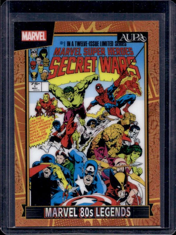 2025 Kakawow Aura #AM-EIO-02 Marvel 80s Legends - Orange /75