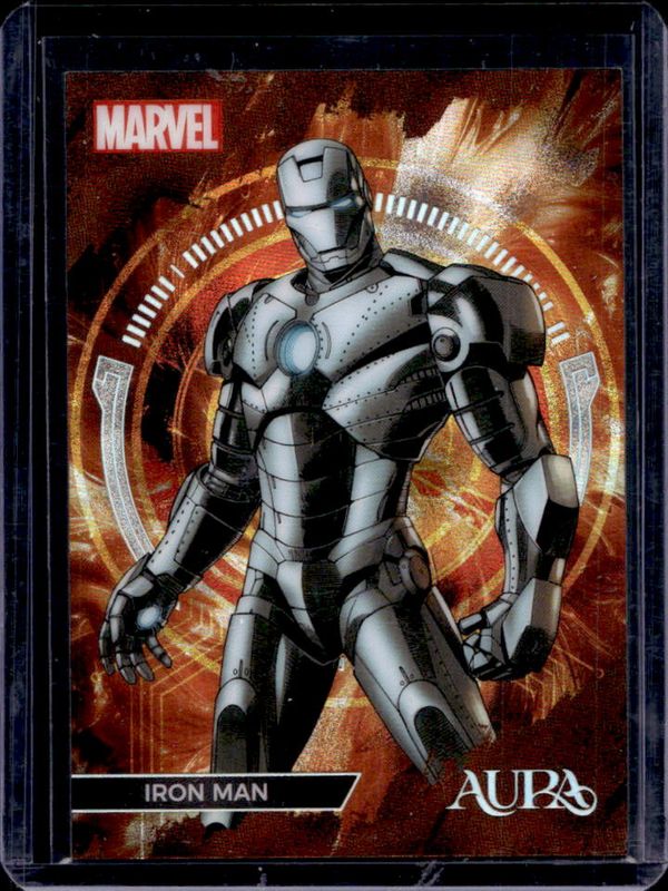 Iron Man 2025 Kakawow Aura #AM-IIO-04 The Legend of Iron Man - Orange /75 RAW