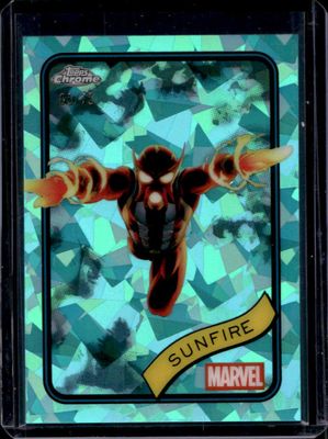 2025 Topps Chrome Sapphire Edition #22 Aqua Refractor /75