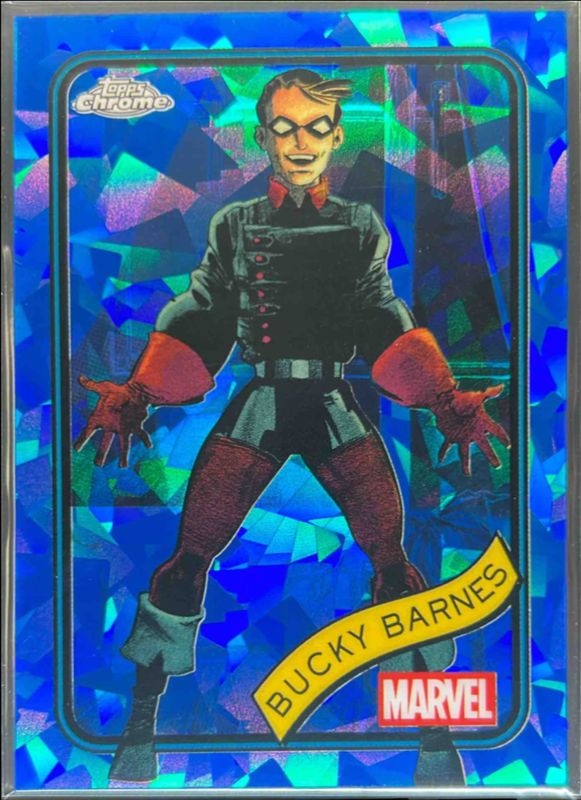 Bucky Barnes 2025 Topps Chrome Sapphire Edition #124 Base RAW